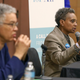 Chicago mayoral hopefuls Toni Preckwinkle and Lori Lightfoot at a March 2019 forum.